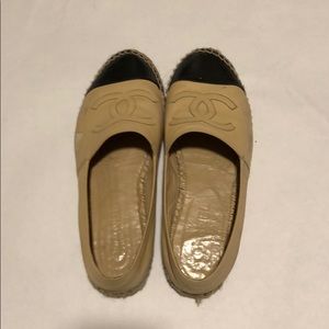 Channel espadrille shoes